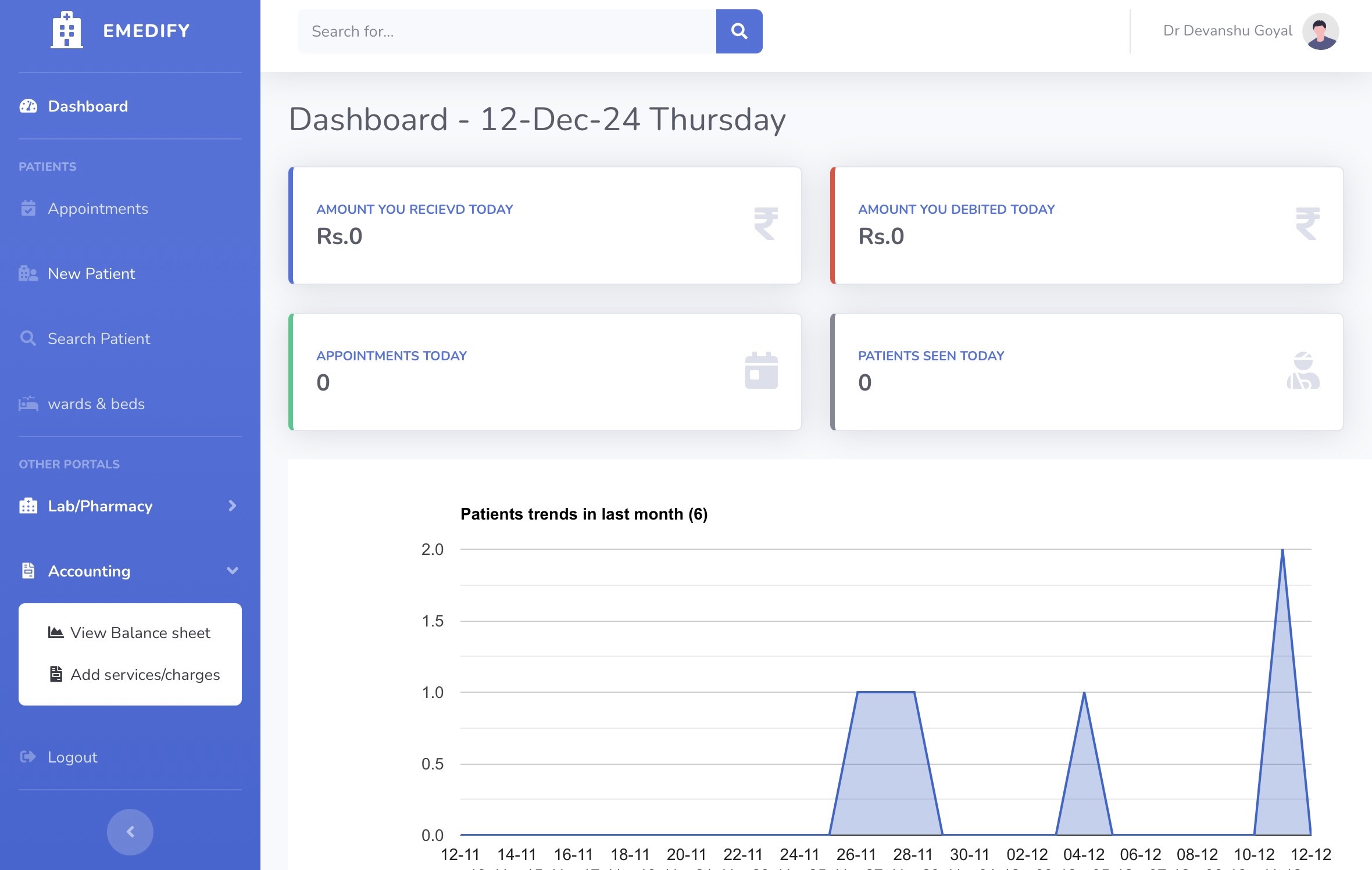 Analytics Dashboard